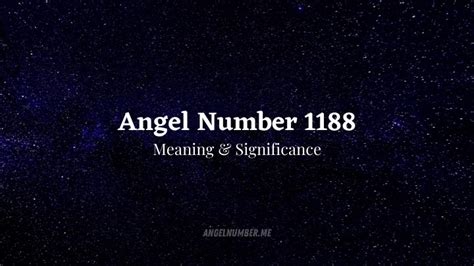 1188 angel number|Angel Number 1188 Meaning – Prayers Being Answered